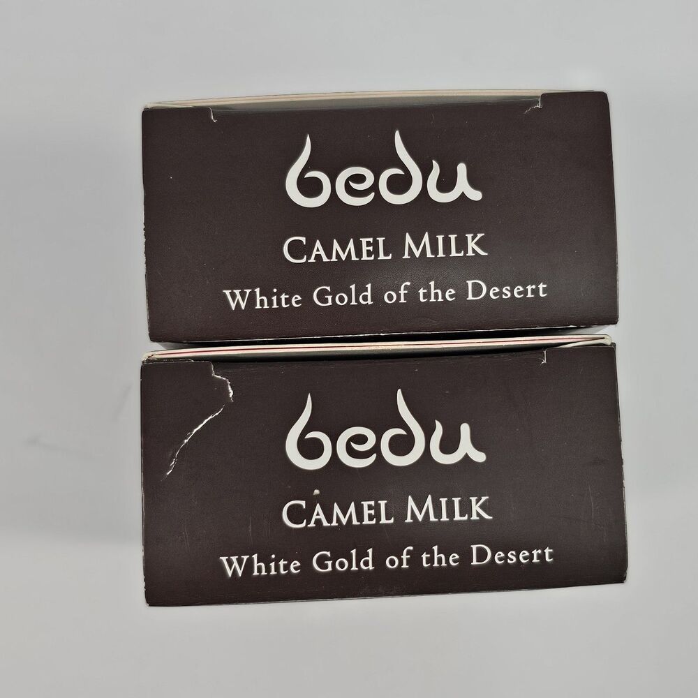 Bedu Camel Milk Triple Milled Face Body Bar Soap Set Rose+Myrrh & Clay+Cinnamon - Picture 5 of 6